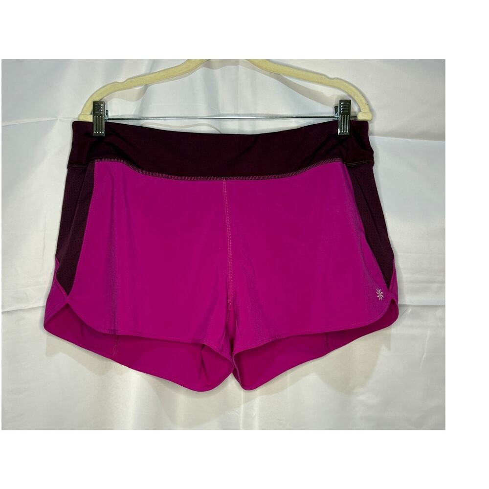 Athleta Women's Magenta Purple Berry Pink Athletic Shorts Size L